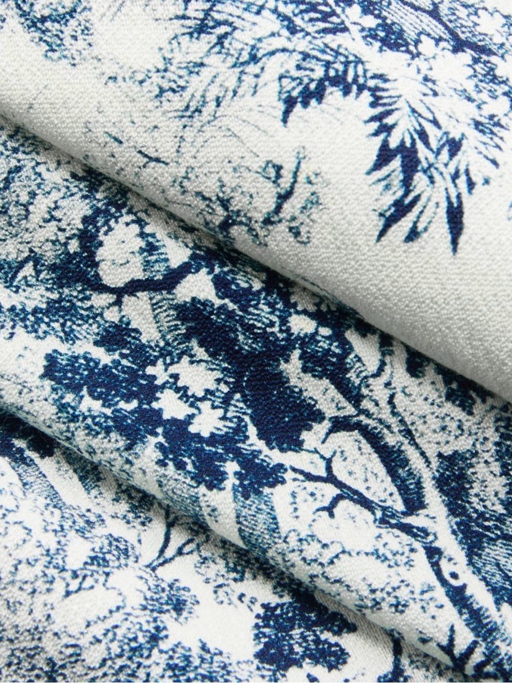 Commense Blue Toile Wide-Leg Pant Set - Picture 7 of 9